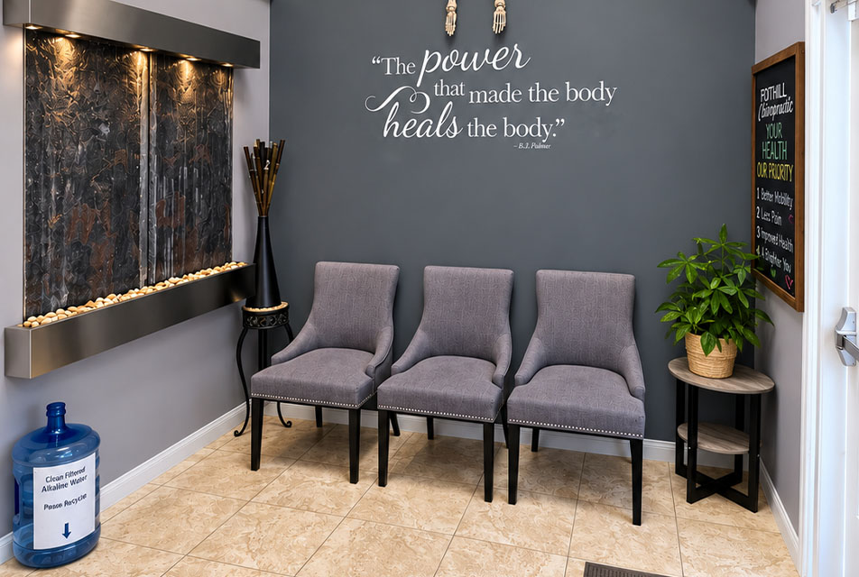 Foothill Family Chiropractic In La Verne treatment room 1