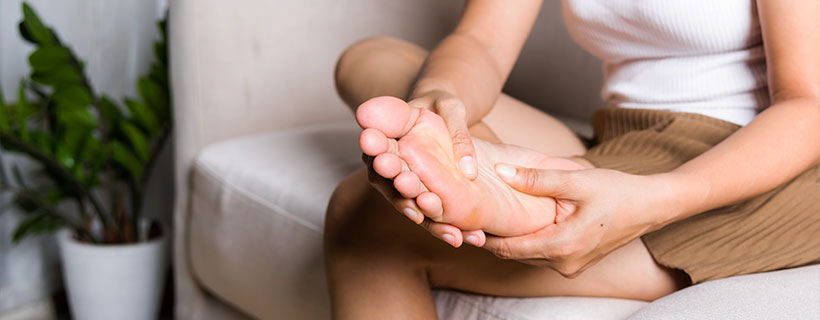 patient needing plantar fasciitis in need of shockwave therapy in La Verne